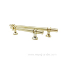 Nordic wardrobe door handle gold